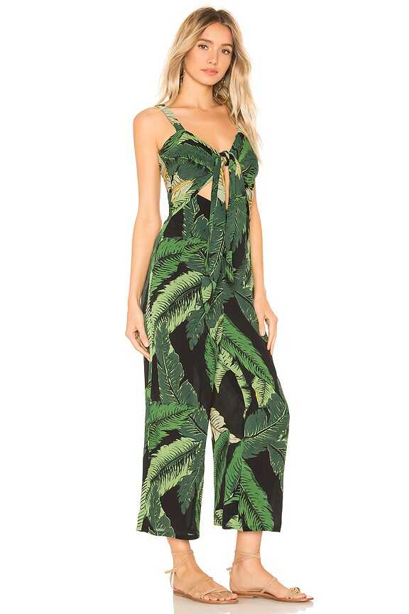 view 2 of 3 x REVOLVE Owen Jumpsuit in Black Palm