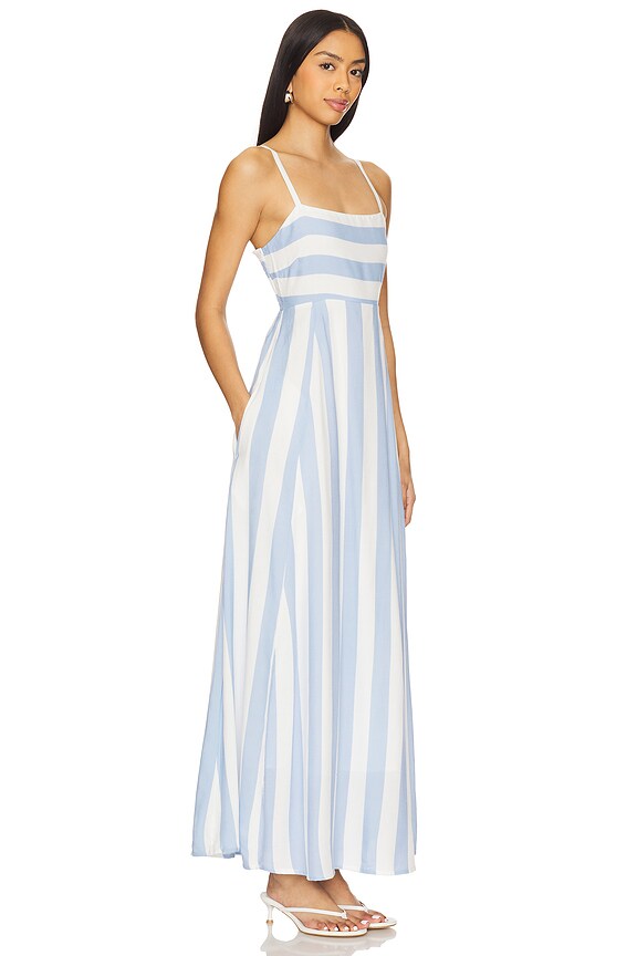 view 2 of 3 Rianne Dress in Iris Stripe