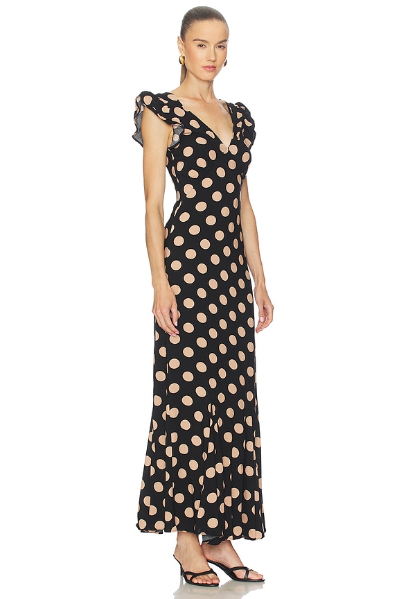 view 2 of 3 Elodie Dress in Polka Dot