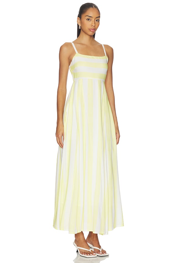view 2 of 3 ROBE MAXI RIANNE in Lemonade Stripes