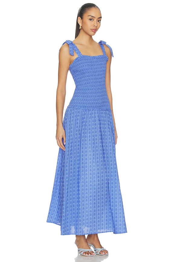 view 2 of 4 MAXIVESTIDO ISADORA in Sapphire Sea