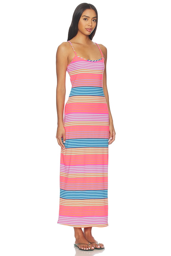 view 2 of 4 Malie Dress in Vibrant Volley Stripes