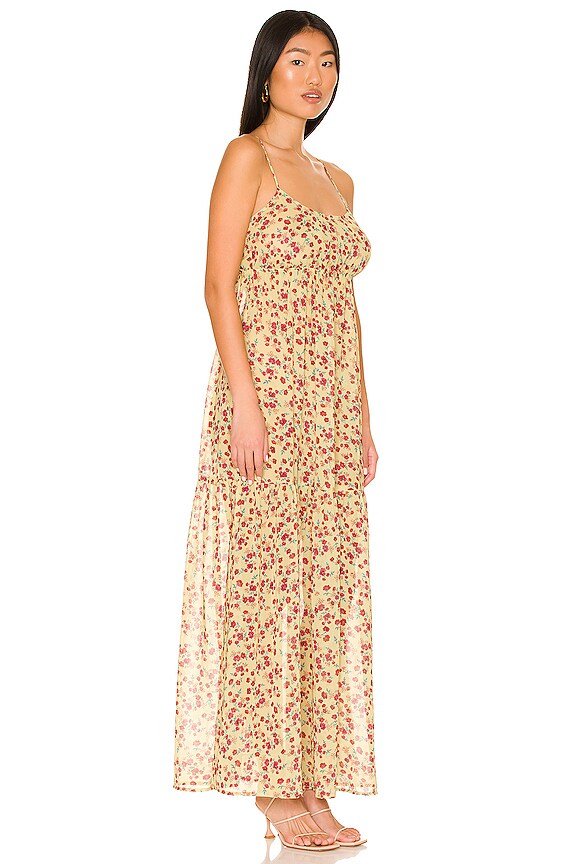 view 2 of 3 Malia Dress in High Risk Red Ditsy