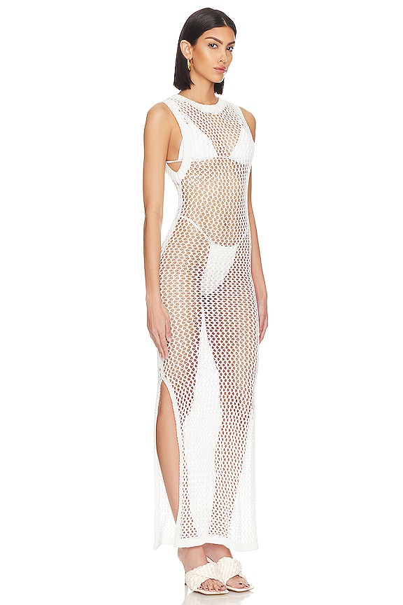 view 2 of 3 Holly Dress in White