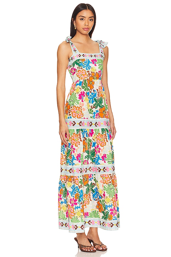 view 2 of 3 ROBE MAXI CHARLOTTE in Tropical Sands