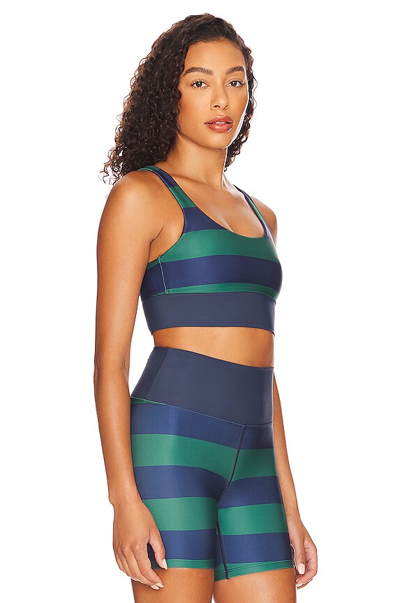 view 2 of 4 Leah Top in Verdant Rugby Stripe