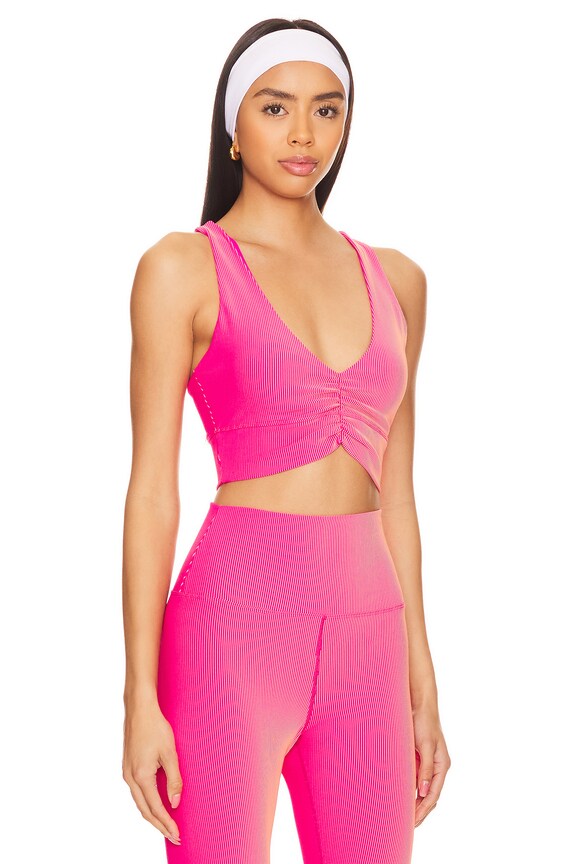 view 2 of 5 Mindy Top in Sunset Two Tone Rib