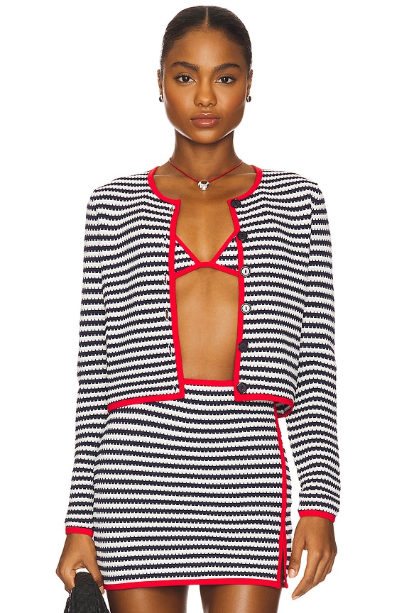 view 1 of 5 Calla Cardigan in Indigo Midnight