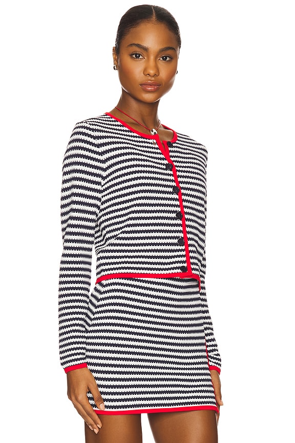 view 2 of 5 Calla Cardigan in Indigo Midnight