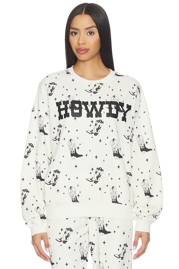 view 1 of 4 Devyn Oversized Sweater in Howdy Boots