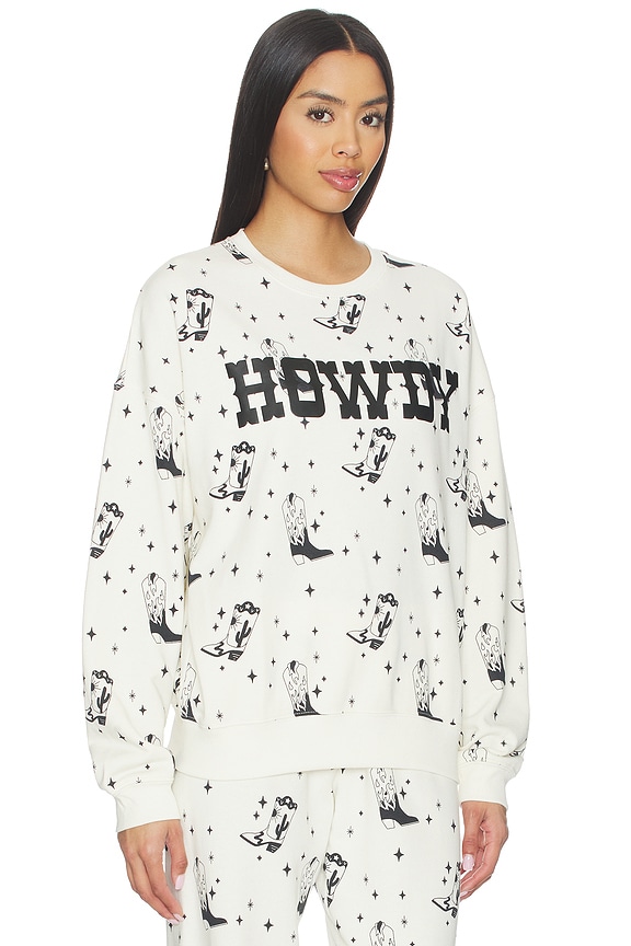 view 2 of 4 Devyn Oversized Sweater in Howdy Boots