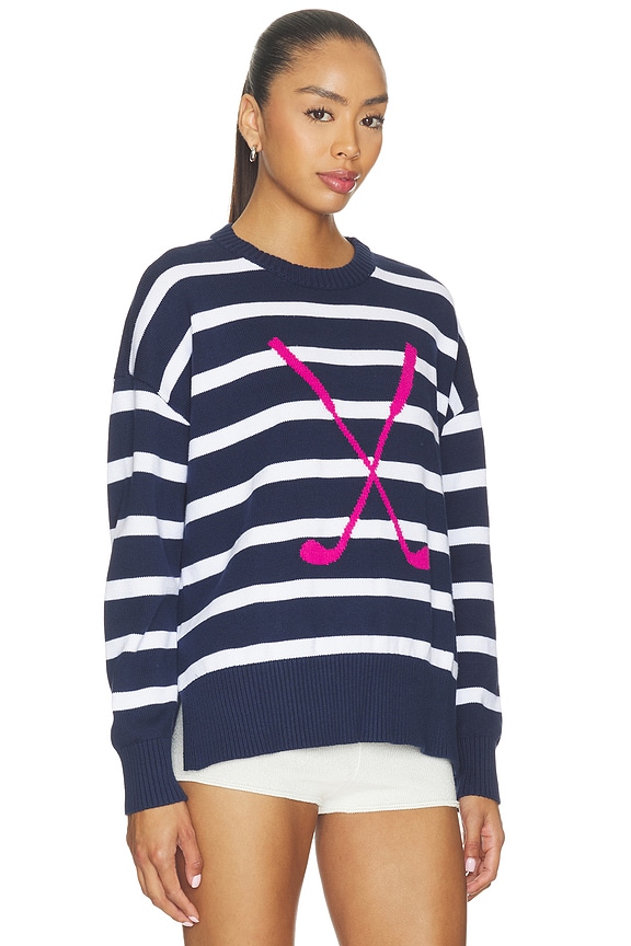 view 2 of 4 JERSEY GOLD CALLIE in Dusk Club Stripe