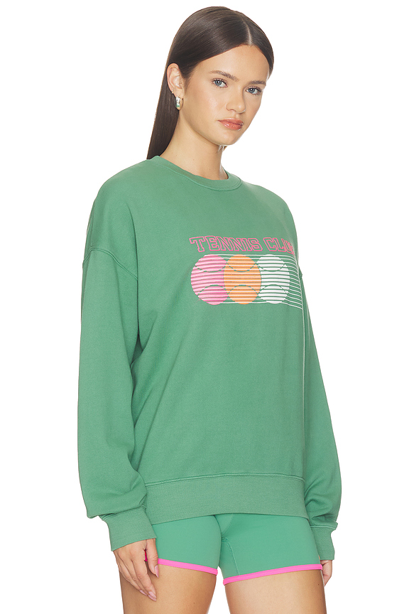 view 2 of 4 Devyn Oversized Sweatshirt in Rally Green
