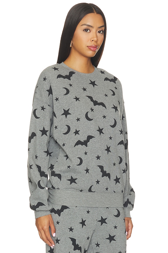 view 2 of 4 Devyn Oversized Sweatshirt in Halloween Night