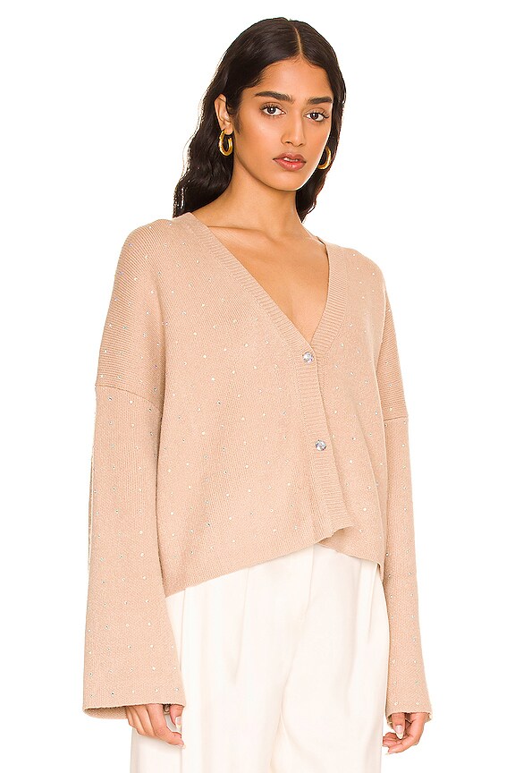 view 2 of 5 GILET JUDITH in Taupe