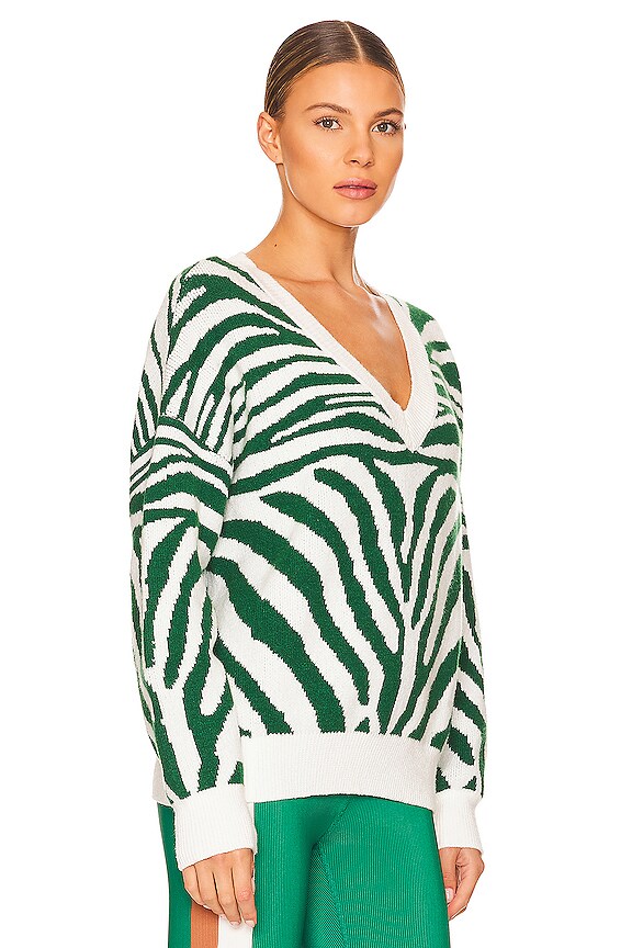 view 2 of 4 PULL JOEY in Verdant Zebra