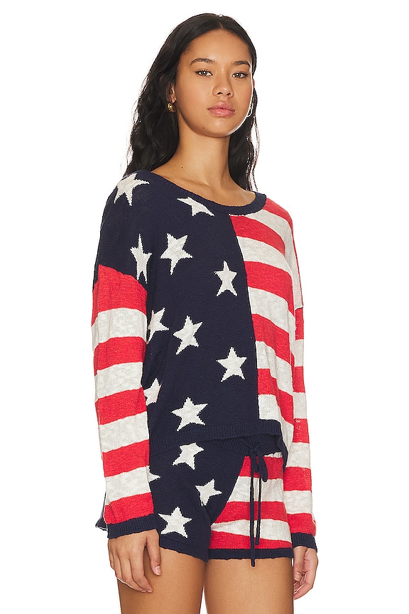 view 2 of 4 Beach Sweater in Star Spangled