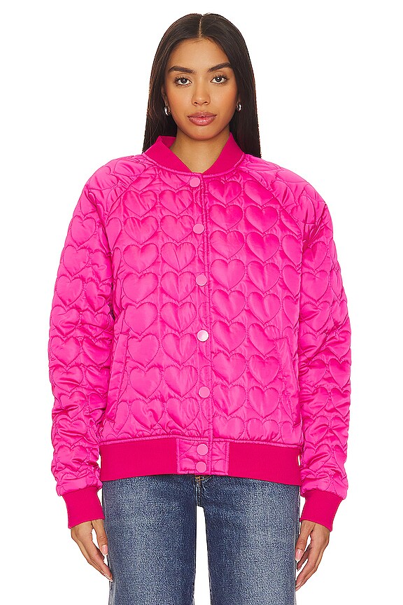 view 2 of 5 FLIGHT 보머 in Fuchsia Heart