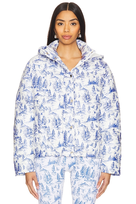 view 2 of 5 フードパッファーコート in Alps Toile