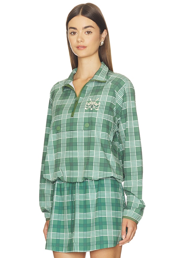view 2 of 5 Atticus Pullover Jacket in Fairway Plaid