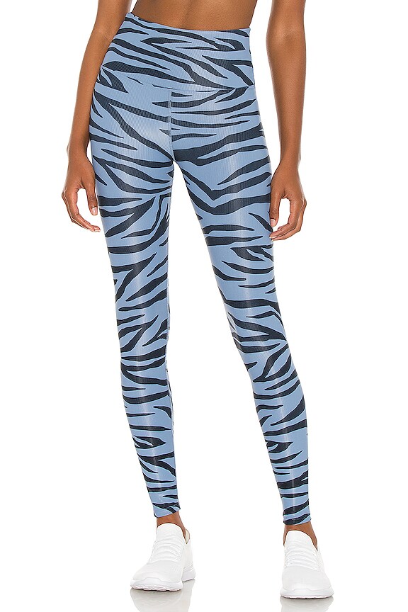 view 1 of 4 Ayla Legging in Slate Zebra