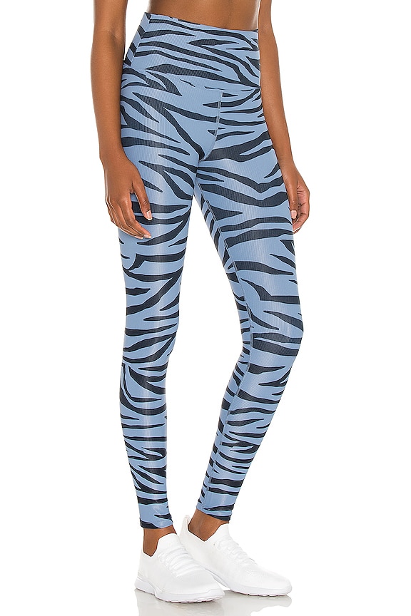 view 2 of 4 Ayla Legging in Slate Zebra