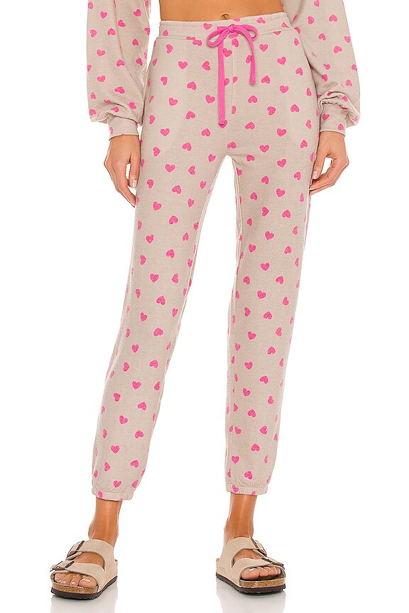 view 1 of 4 Savannah Sweatpant in Taupe Heart