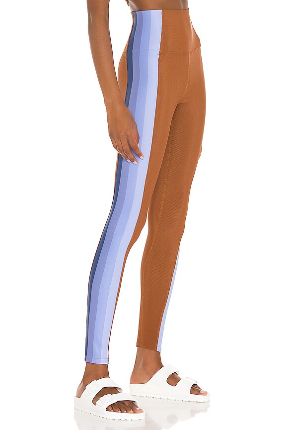 view 2 of 4 LEGGINGS MEGAN in Indigo Stripe