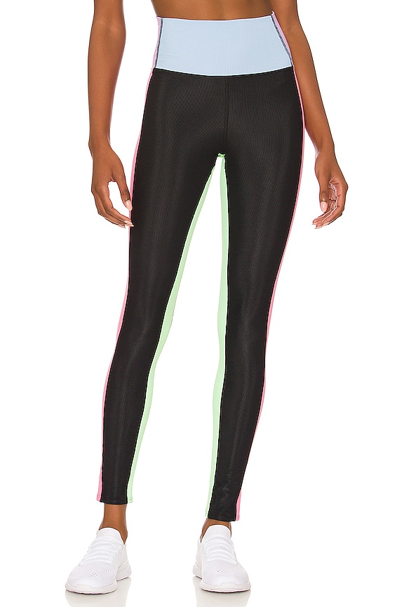 view 2 of 5 LEGGINGS COLORBLOCK in Pretty Pastels