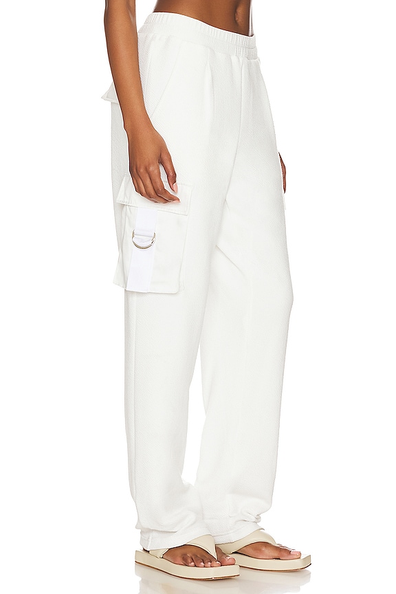 view 2 of 4 PANTALON RANGE in White