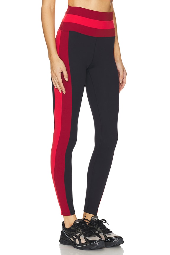 view 2 of 6 LEGGINGS MARIELLA in Redwood Colorblock