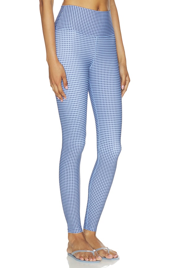 view 2 of 6 Piper Legging in Blue Gingham