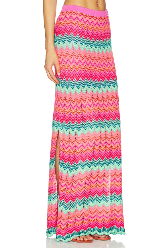 view 2 of 6 JUPE LONGUE IVANA in Strawberry