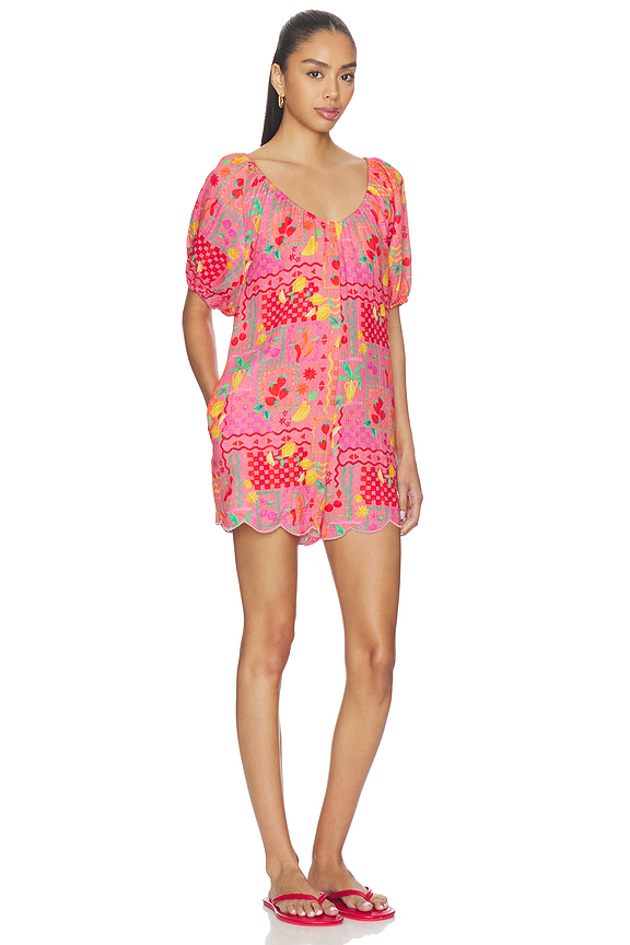 view 2 of 3 Ellery Romper in Passion Fruit