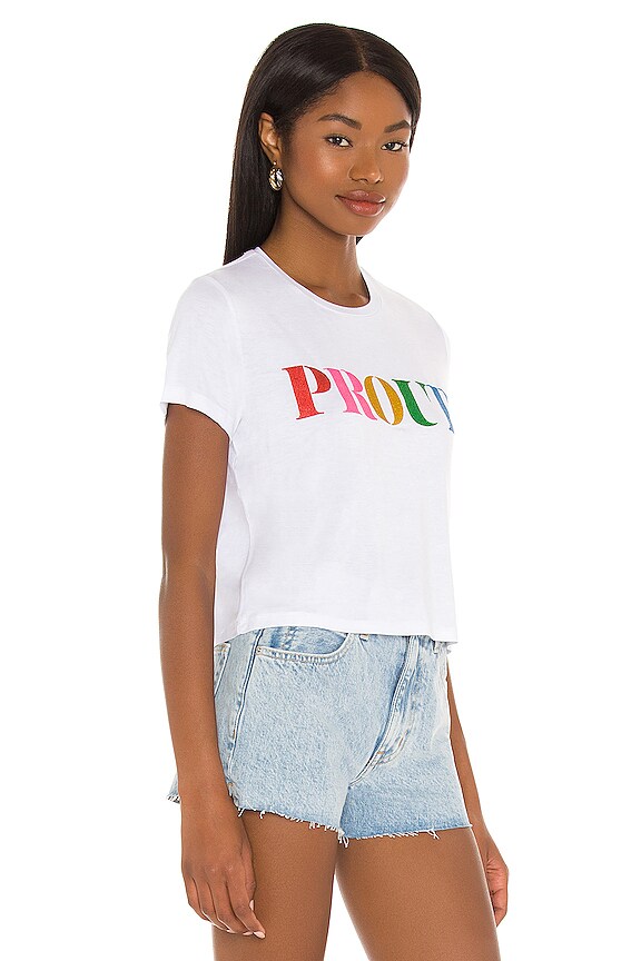 view 2 of 5 Pride T Shirt in Glitter Rainbow