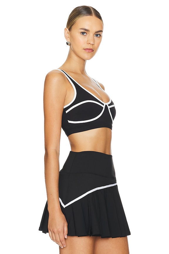 view 2 of 4 Olympia Top in Black & White