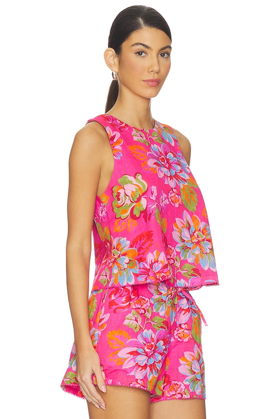 view 2 of 4 Dollie Top in Sugar Bloom