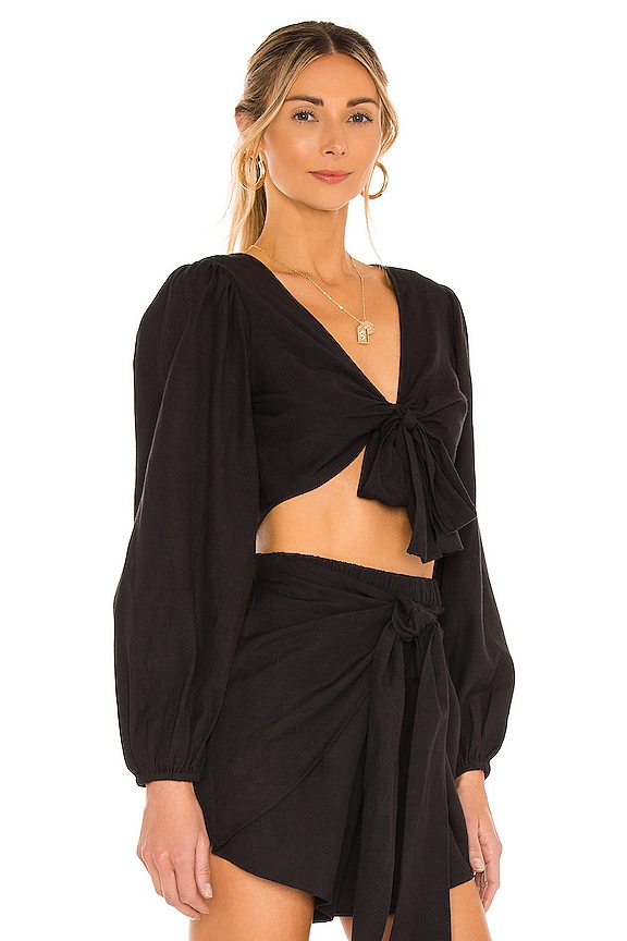 view 2 of 4 Bobbi Top in Black