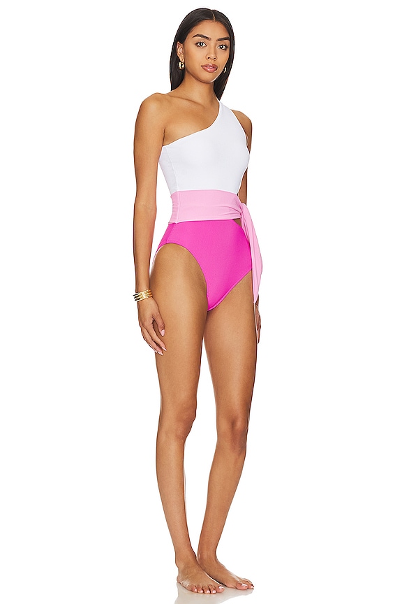view 2 of 4 BAÑADOR CARLIE in Ultra Pink Color Block