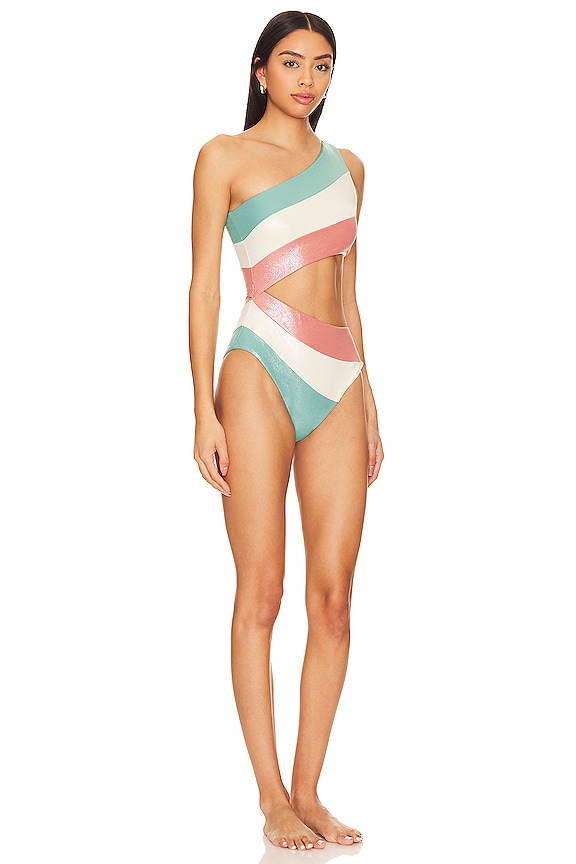 view 2 of 4 Joyce One Piece in Crystal Sea Sparkle