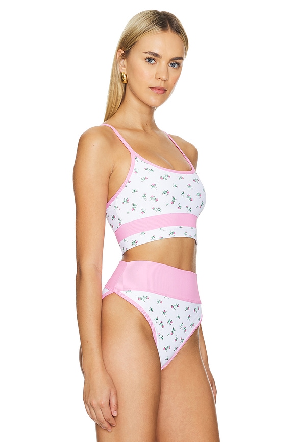 view 2 of 5 Eva Top in Peony Blossom Colorblock