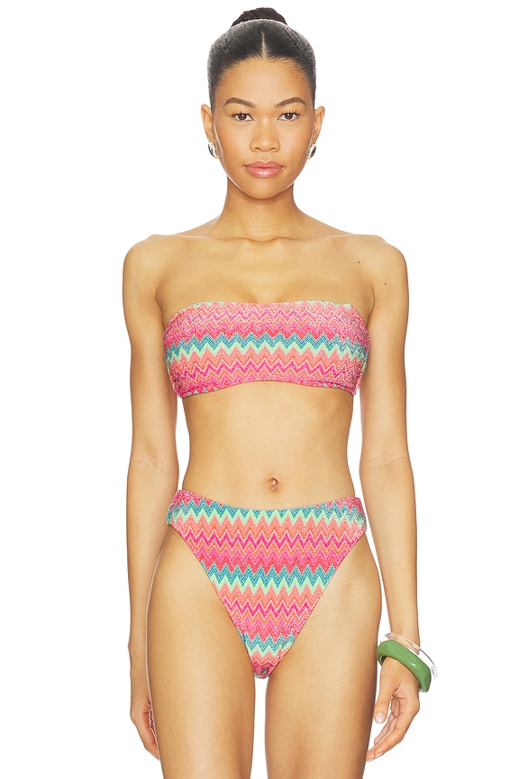 view 1 of 5 HAUT DE MAILLOT DE BAIN KELSEY in Strawberry