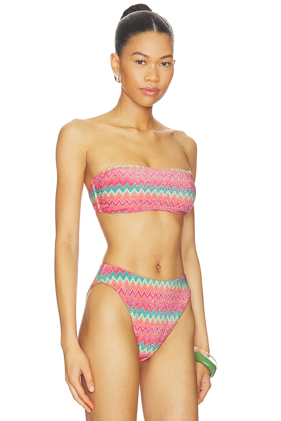 view 2 of 5 HAUT DE MAILLOT DE BAIN KELSEY in Strawberry