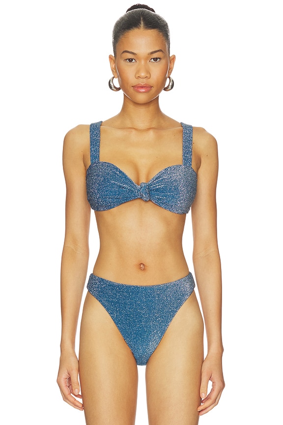 view 1 of 5 TOP BIKINI SOPHIA in Seashell Isle Shine