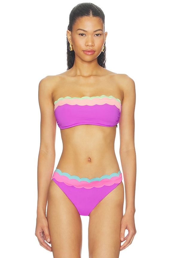 view 1 of 5 TOP BIKINI SYBIL in Radiant Wave
