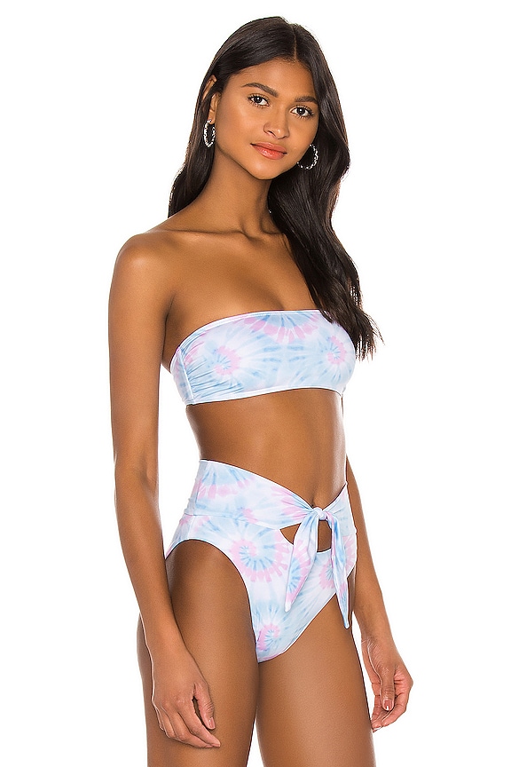 view 2 of 4 TOP BIKINI KELSEY in Pink & Blue