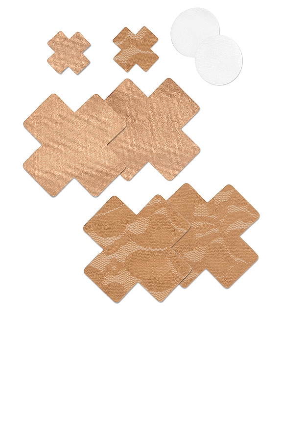 view 2 of 2 GALLETAS CROSS NIPPIES in Caramel