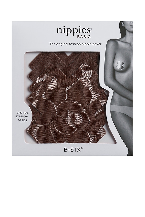 view 2 of 3 Nippies Basics Cross Size 2 in Mocha