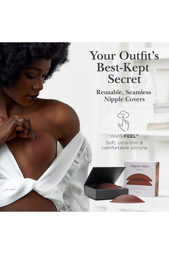 view 2 of 4 Nippies Skin Nipple Cover Size 2 in Hazelnut