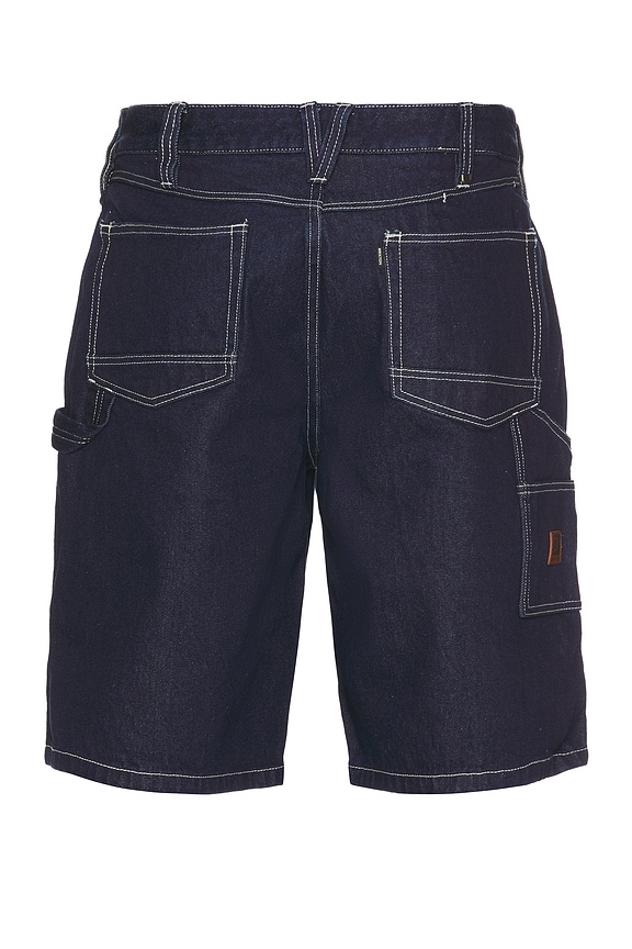 view 2 of 7 Builders Carpenter Baggy Short in Rinse Denim